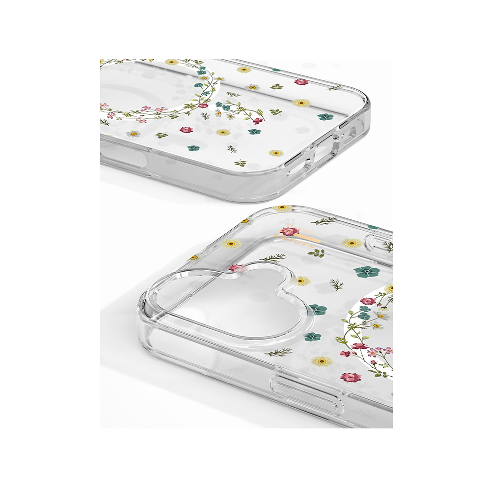 iPhone 17 MagSafe Hardcase Hülle Clear Case Recycled (IDCLCMS-I2561-507) - Petite Floral