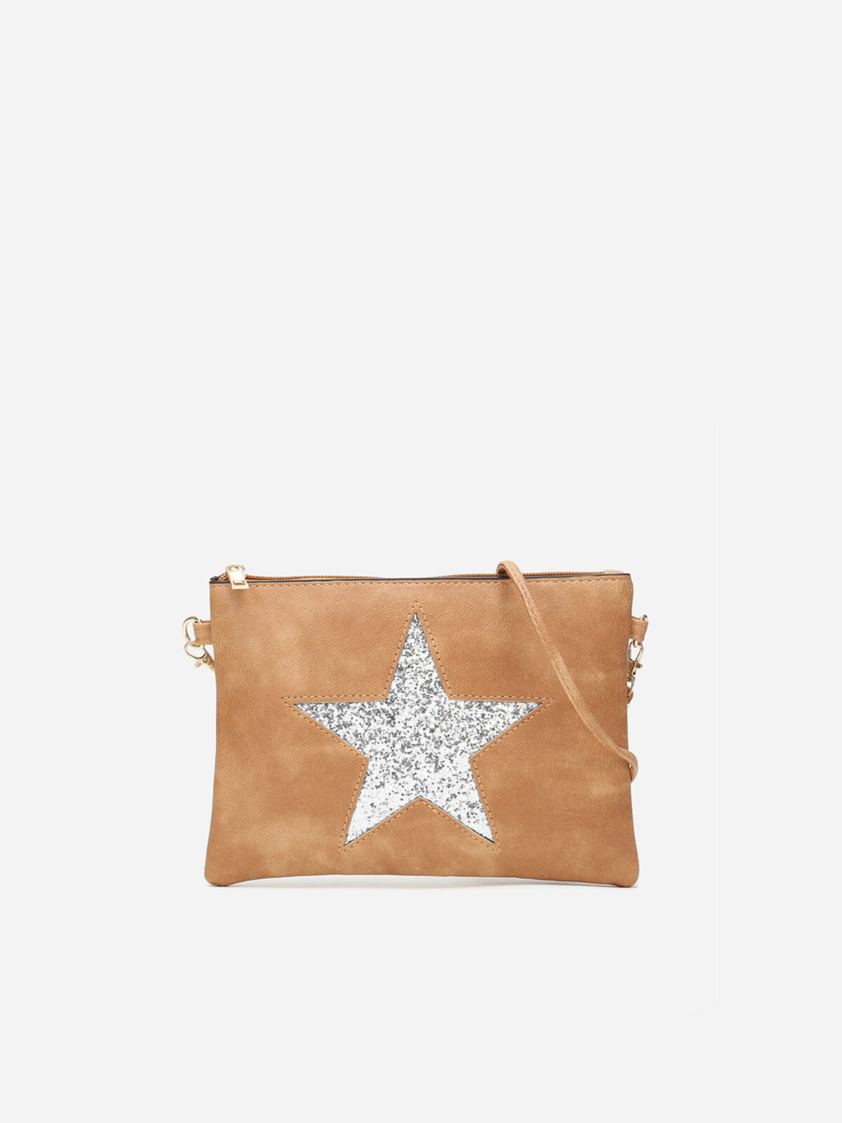 Sac en simili à étoile- Camel