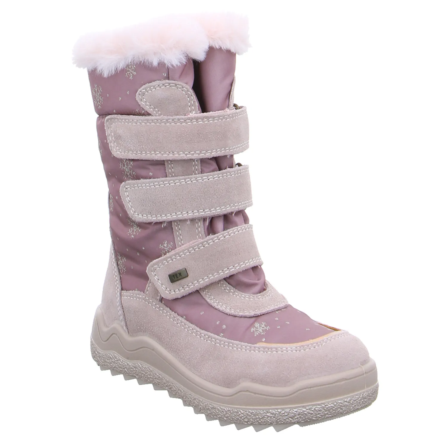 SCHUHENGEL Kleinkinder-Snowboot  Membran Rosa Synthetik  Stiefel