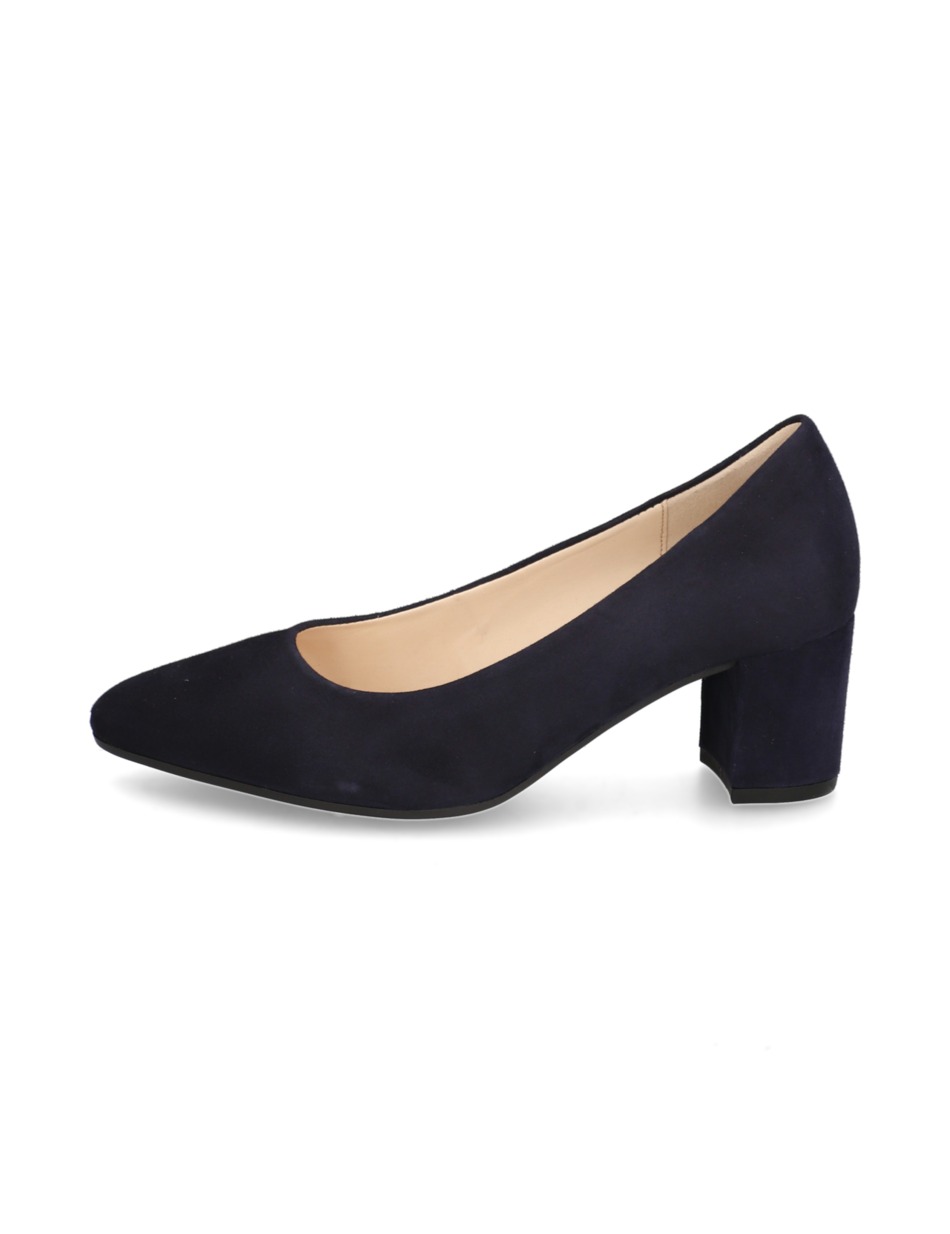 Veloursleder Pumps