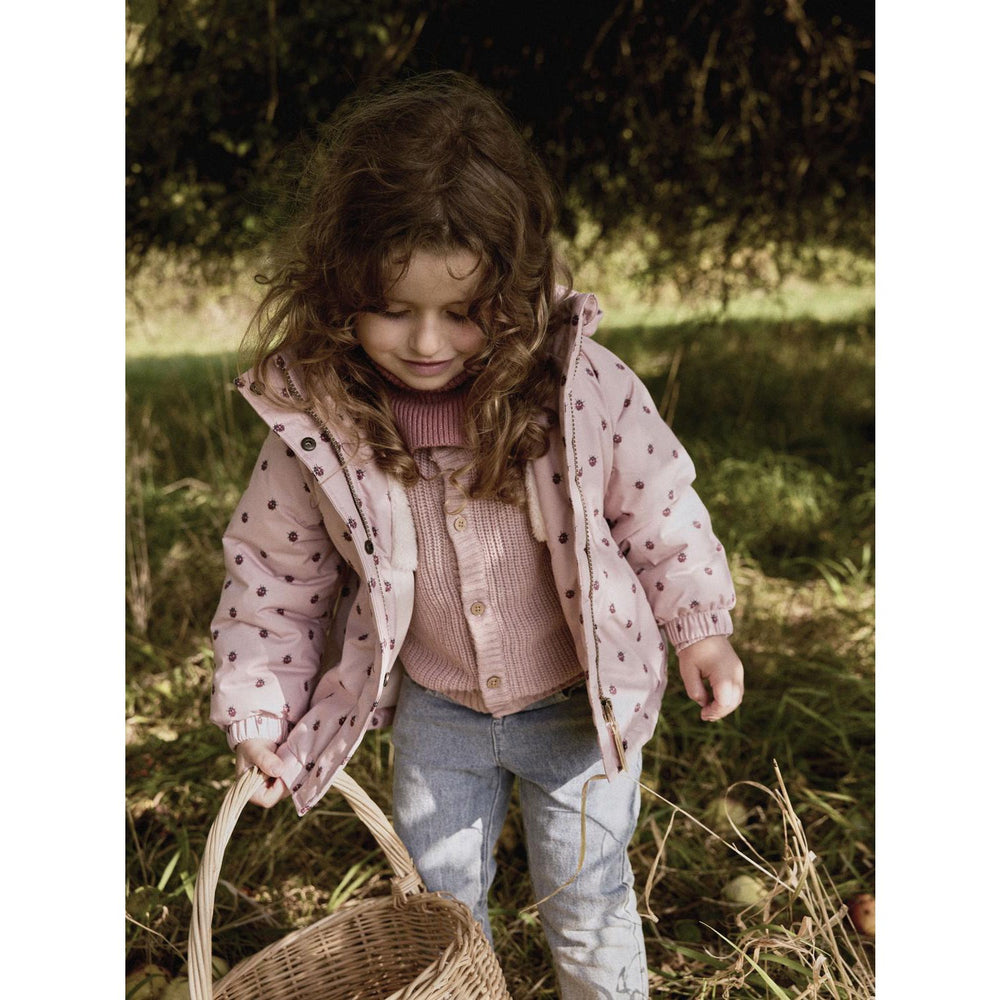 Køb Lil'Atelier Misty Rose Nmflasnow05 Jkt Aop Fo Lil