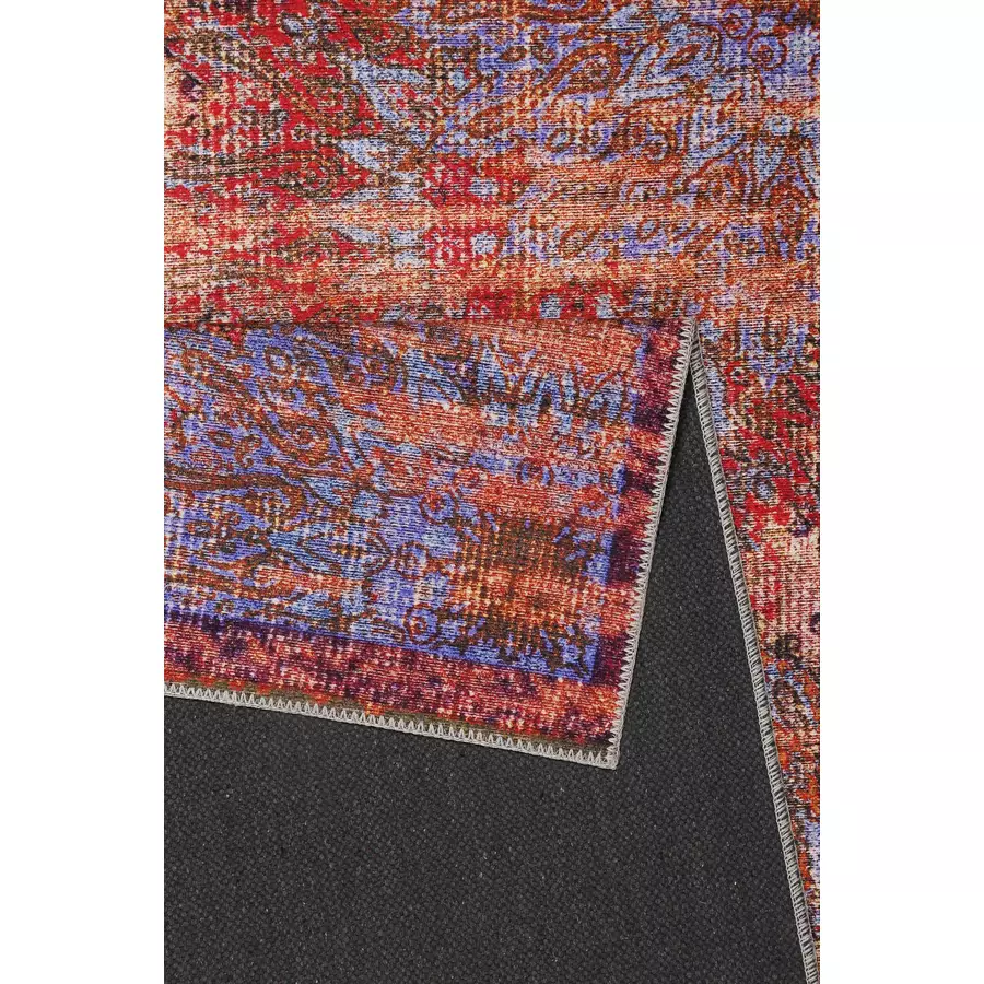 Wecon home Kurzflorteppich Rooftop rot,blau