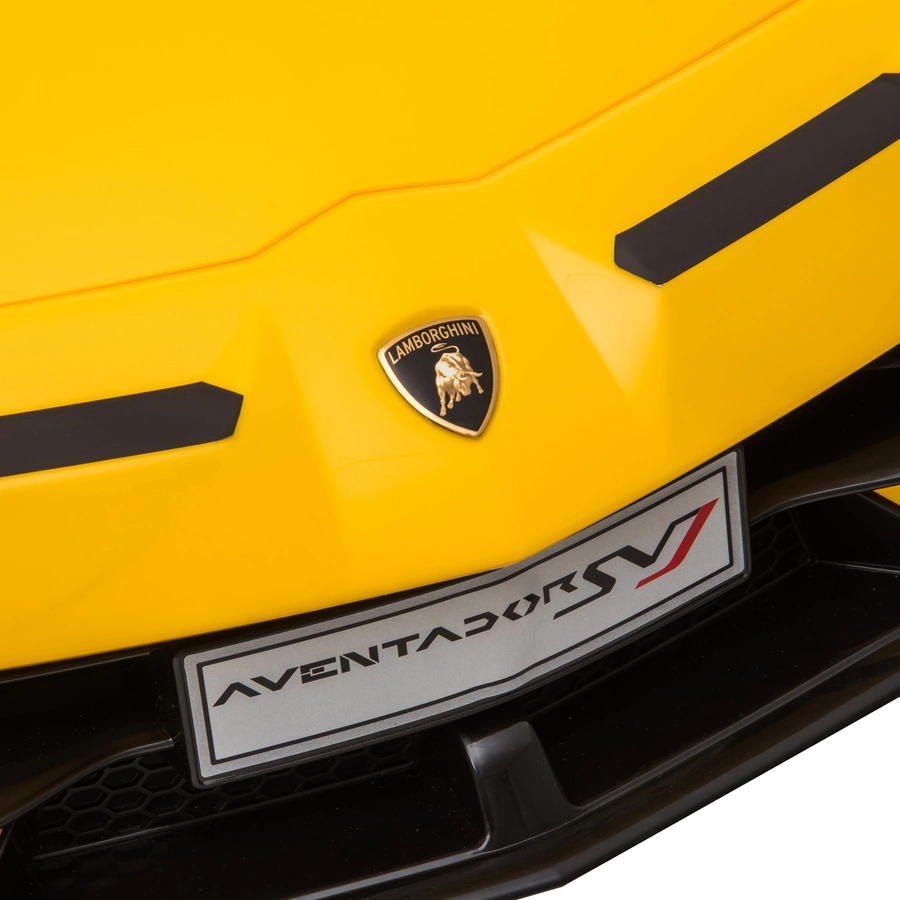 HOMCOM Kinderauto Lamborghini elektrisch gelb