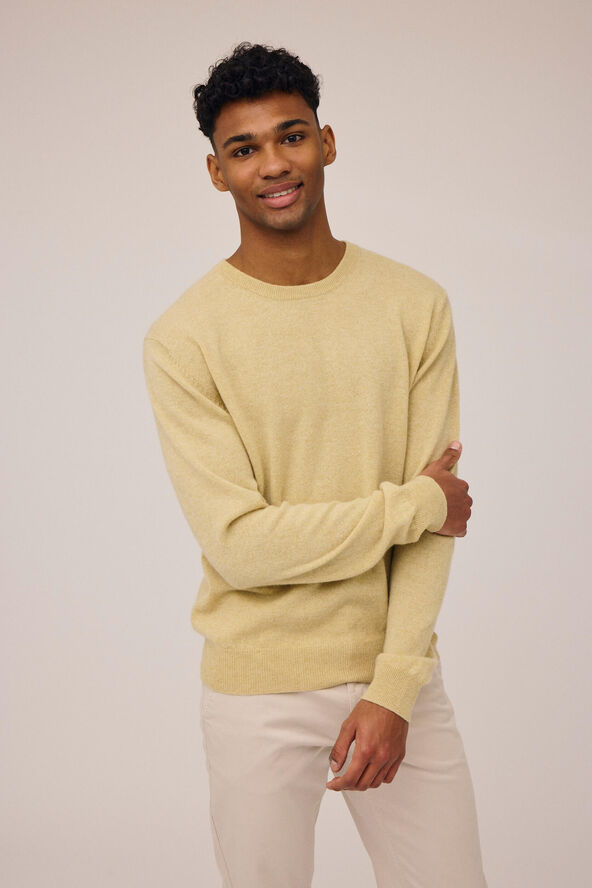 Magasin du Nord Collection Mads 2 - 100% Cashmere Light yellow