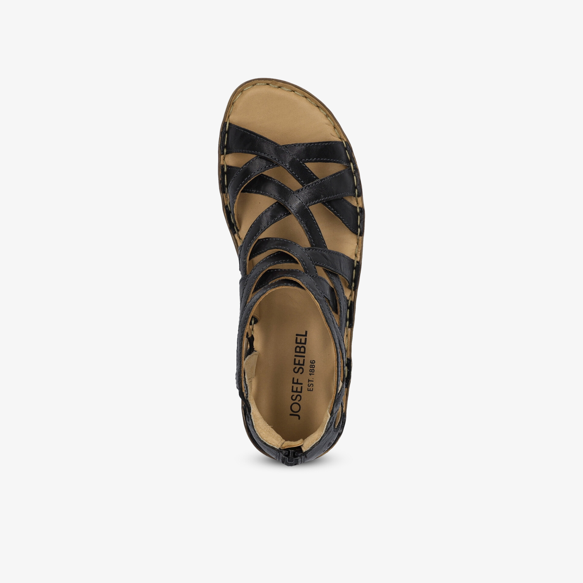 Josef Seibel Damen Sandalen schwarz