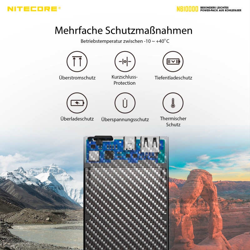Nitecore Powerbank NB 10000 mAh