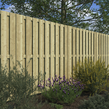 Schutting Jumbo grenen ca. 180 x 180 cm