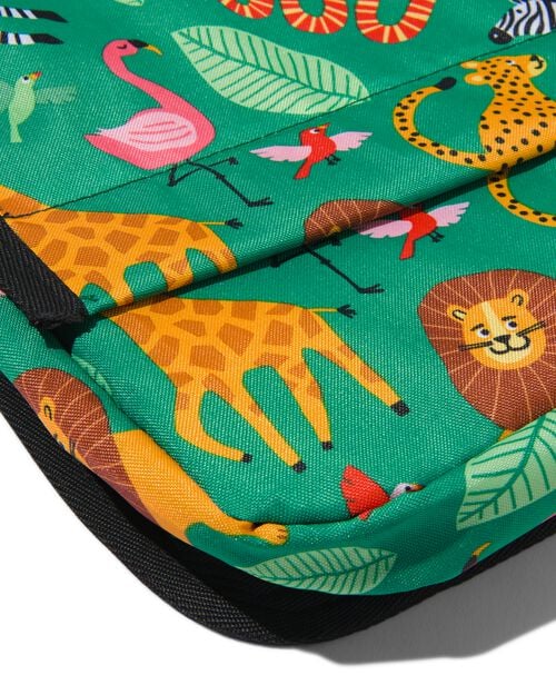 sacoche vélo double 20L rPET animaux 30x26x13