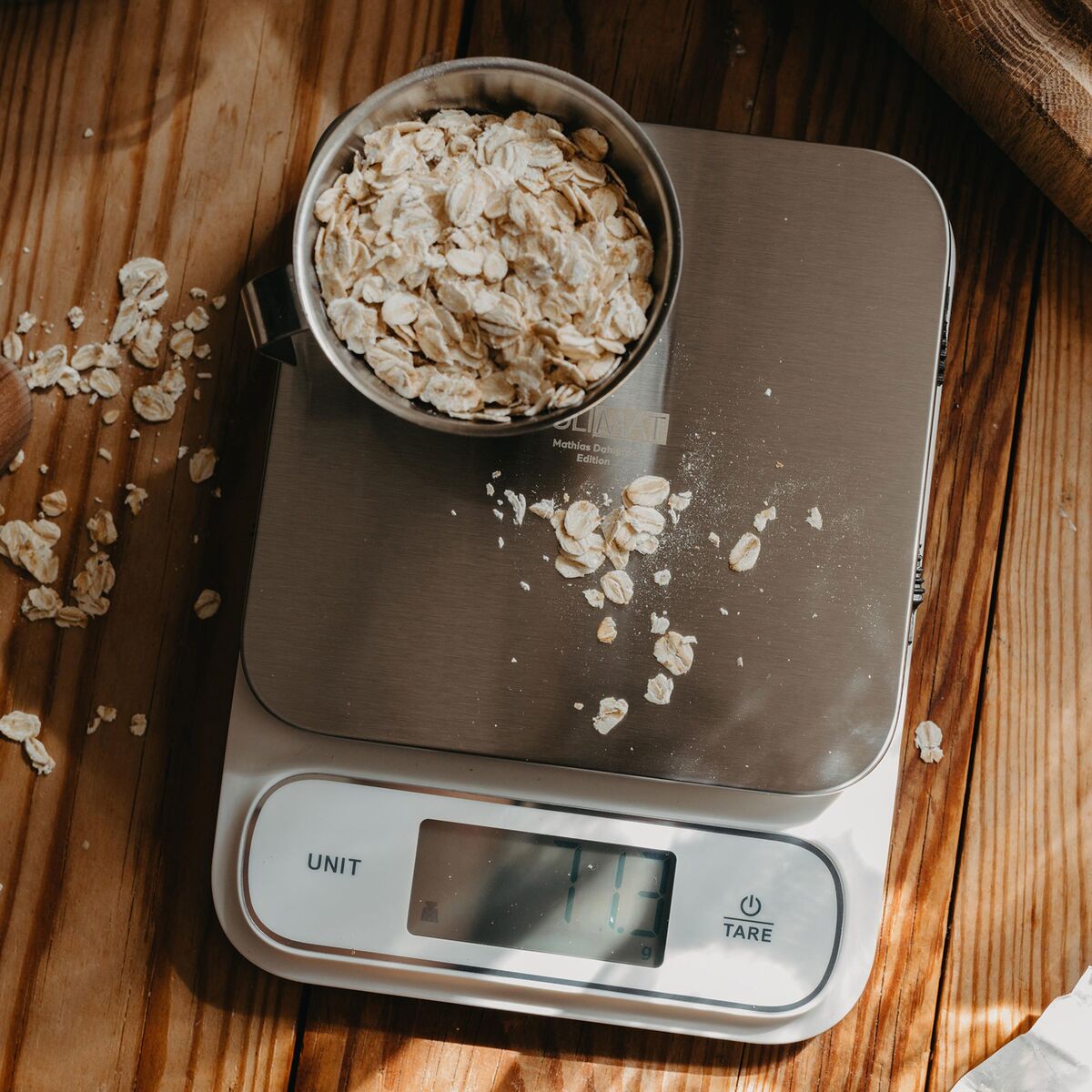 Vanntett kjøkkenvekt 5kg/0,1g