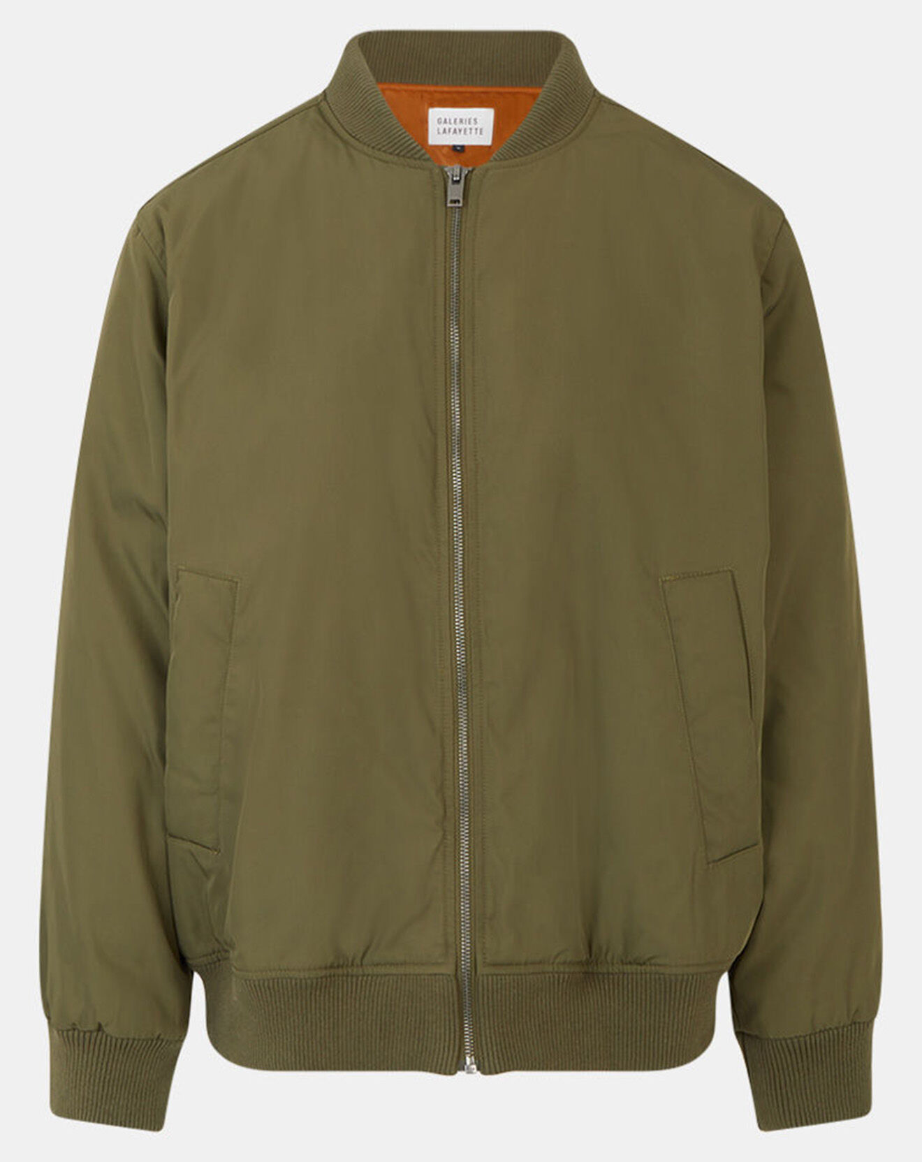Galeries Lafayette Blouson bombers Ridley vert kaki