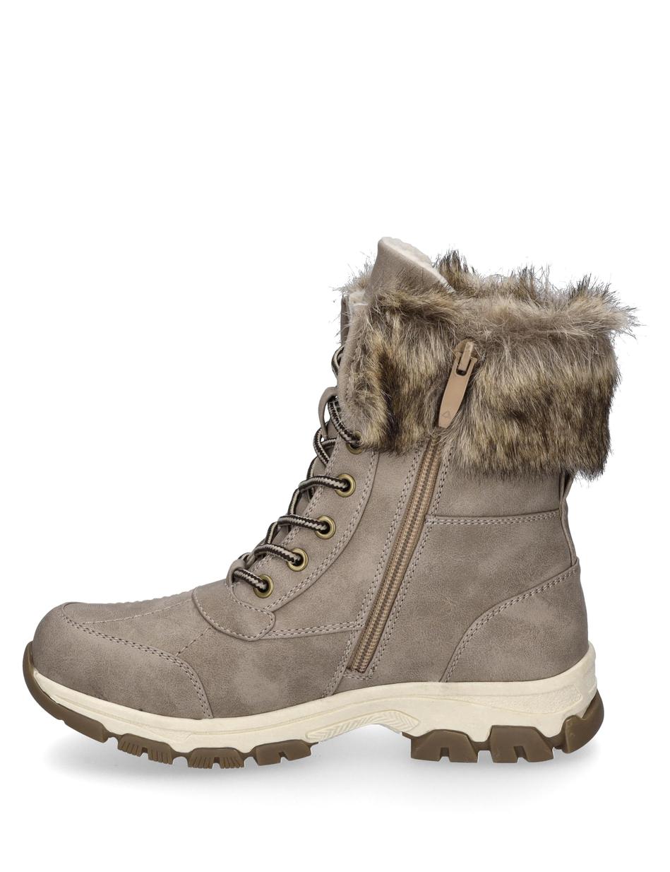 Stiefel Chambery 04, beige-kombi