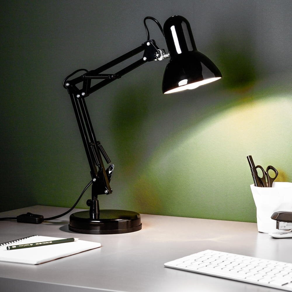 Henry tafellamp in zwart E27