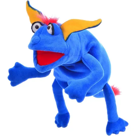 Living Puppets In the Box Crazy Blue