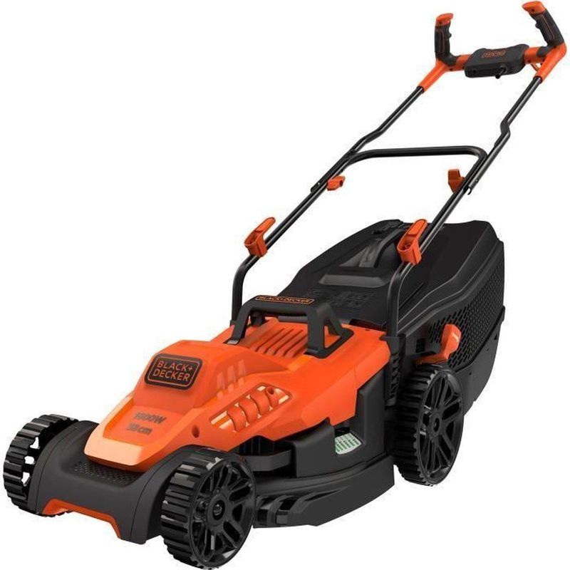 BLACK+DECKER BEMW471BH Grasmaaier - 1600W - 38cm - Compact - 45L Opvangbak