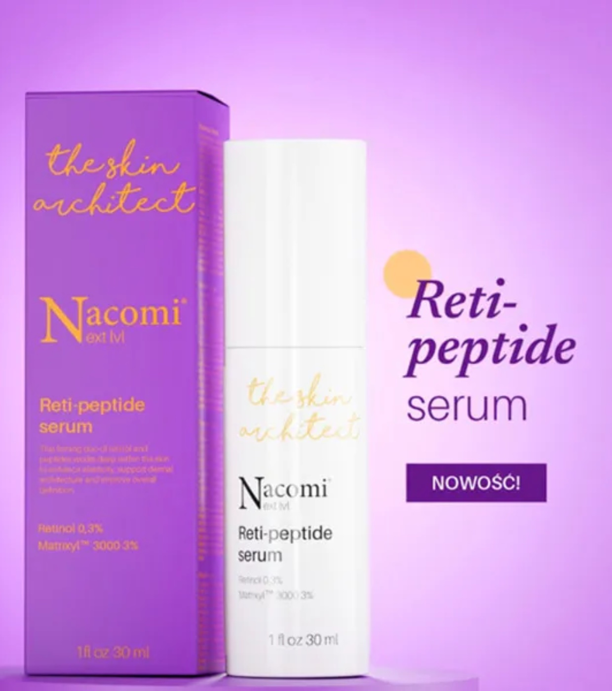 Nacomi - *Next Lvl* - Sérum antirrugas Reti-peptide