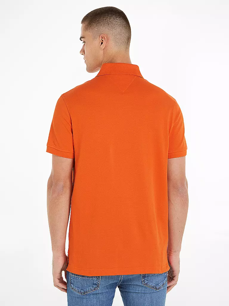 TOMMY HILFIGER Poloshirt Slim Fit orange