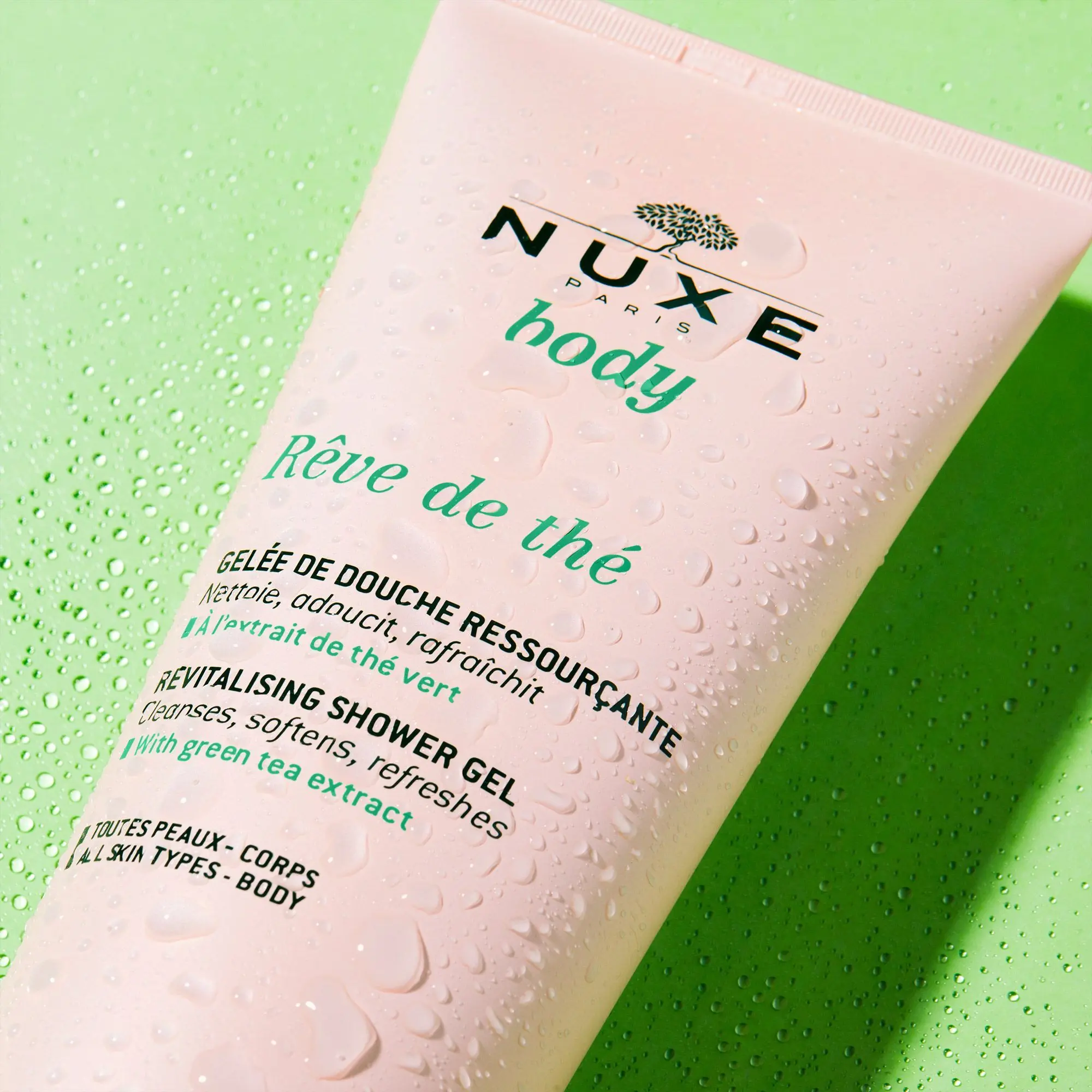 Nuxe - Gelée de Douche Ressourçante NUXE BODY Rêve de thé®- Gel douche