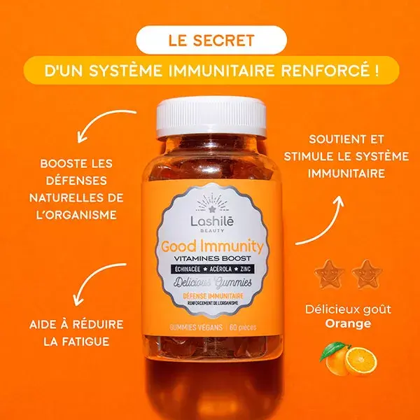 Lashilé Beauty Good Immunity 60 gomas
