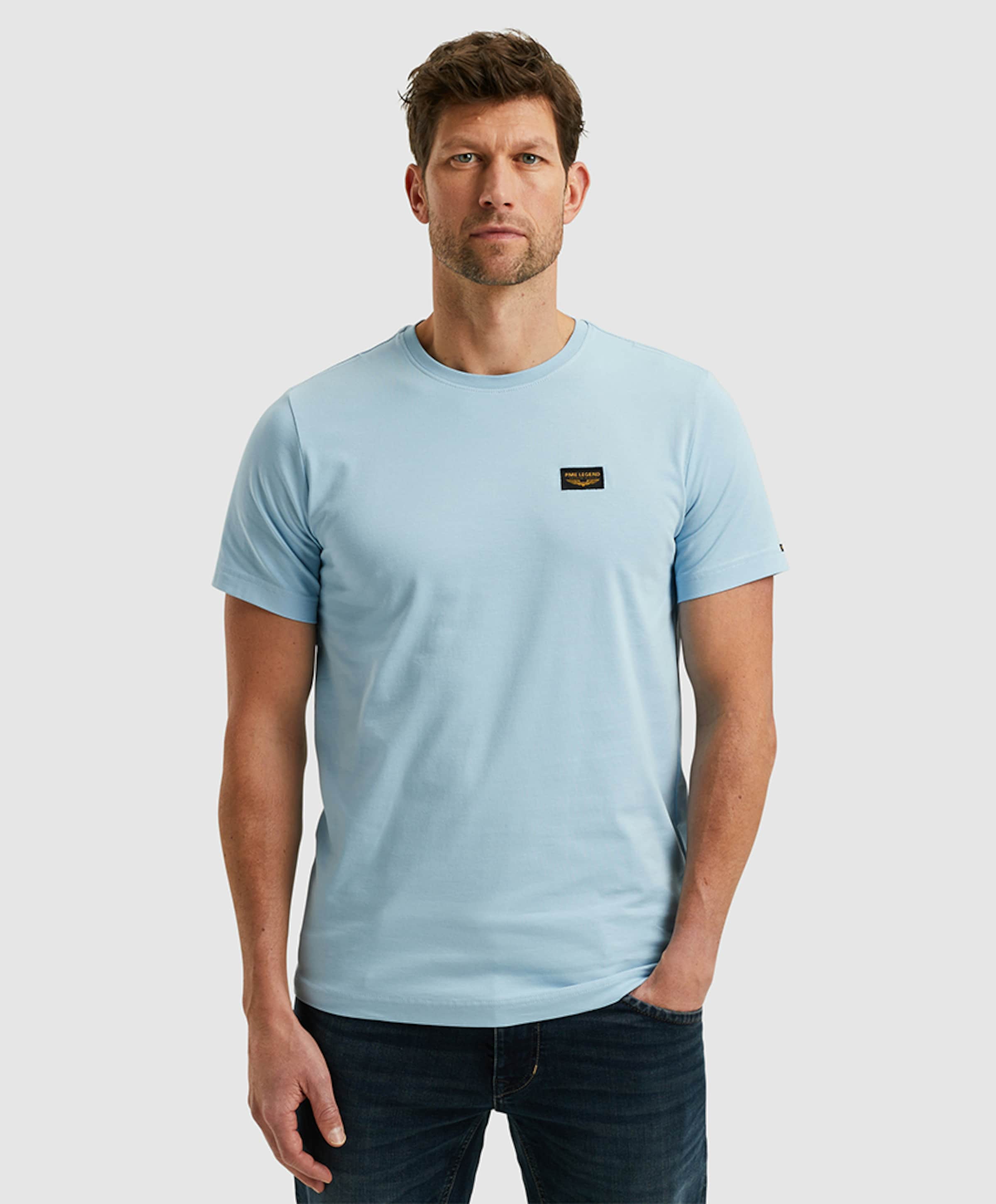 PME Legend Heren T-shirt blauw
