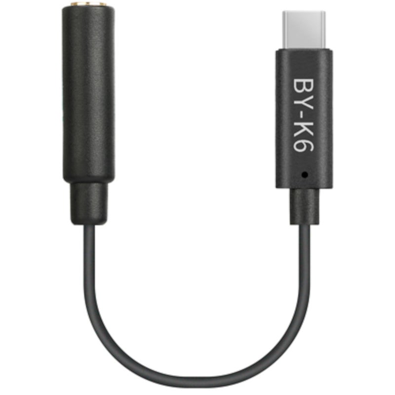 Boya BY-K6 3.5 mm TRS adapter voor DJI Osmo Pocket