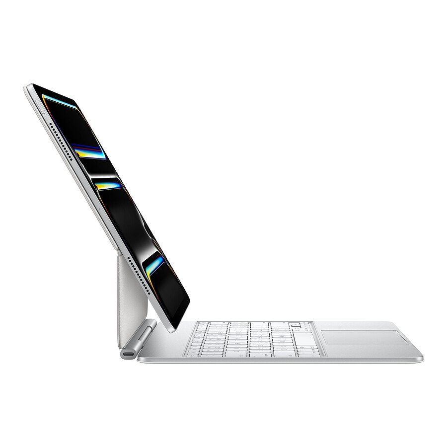 Apple Magic Keyboard FR Silver - iPad Pro 13 pouces M4 (2024)