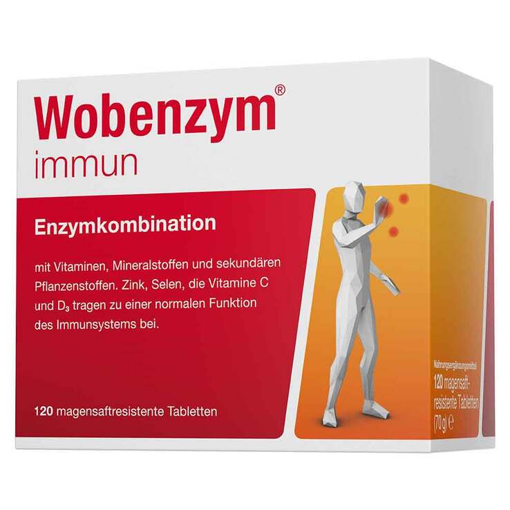 Wobenzym immun Tabletten, 120 St