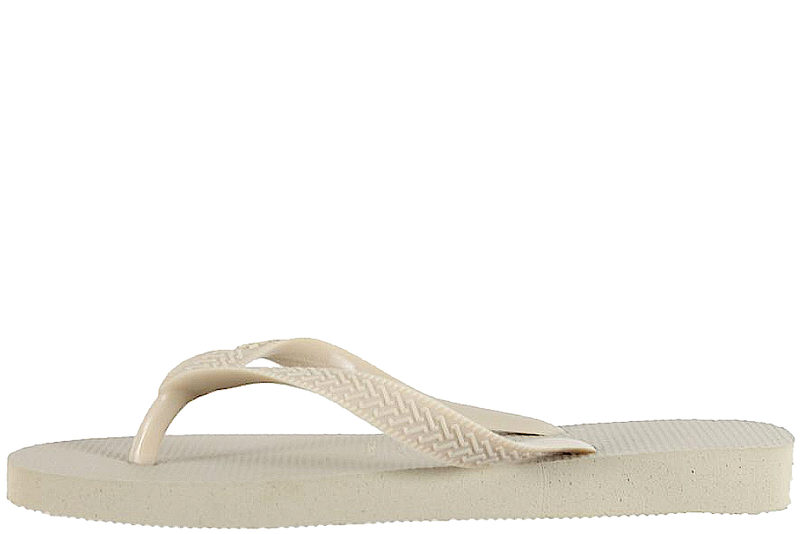 HAVAIANAS TOP KLIPKLAPPER I LYSEGRÅT GUMMI