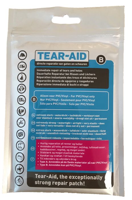 Tear Aid Universal Type B lappesæt