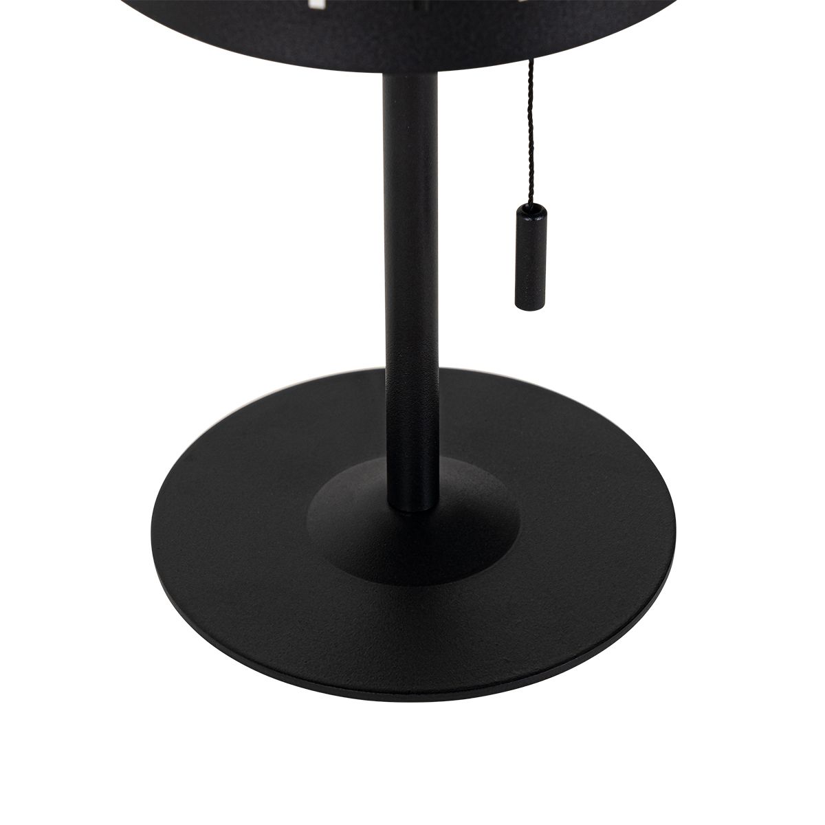 Buiten tafellamp zwart incl. LED 3-staps dimbaar oplaadbaar en solar - Ferre