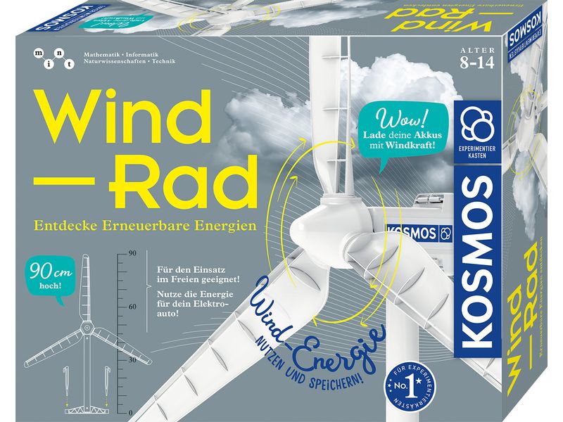 Kosmos Wind-Rad Windrad für Energieumwandlung im Freien