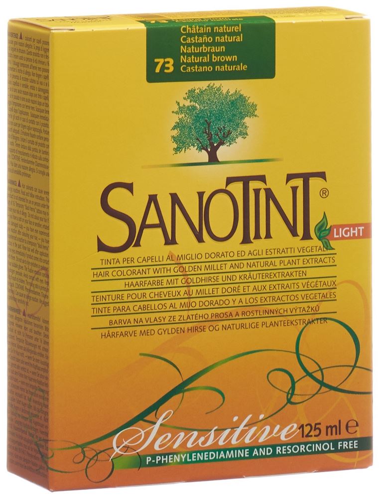 SANOTINT Sensitive Light Haarfarbe 73 naturbraun 1 Stk