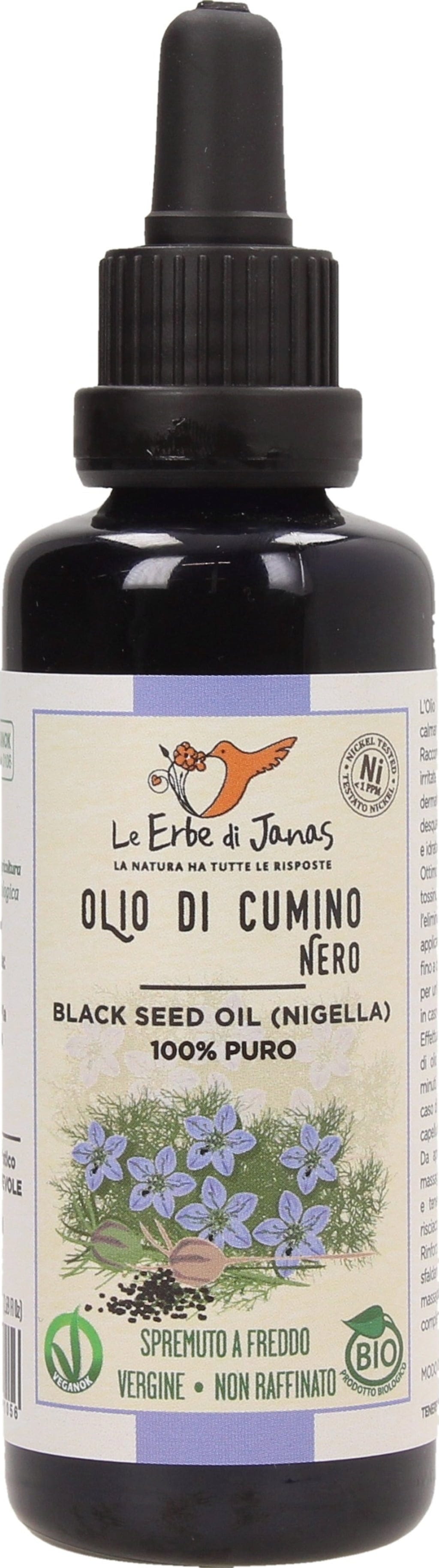 Le Erbe di Janas  Schwarzkümmelöl, 50 ml