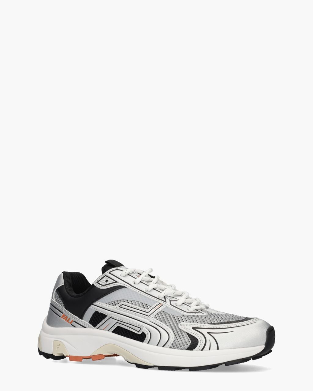 Filmore Yali Zilver/Zwart Herensneakers