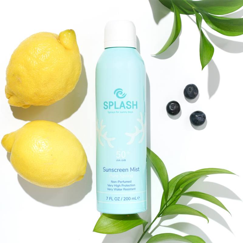 Splash Pure Spring Non-Perfumed Sunscreen Mist SPF 50+ - 200 ml