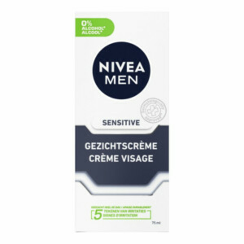Nivea Men Gezichtscrème Sensitive75 ml