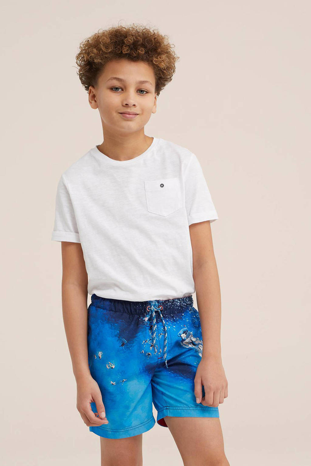 zwemshort blauw
