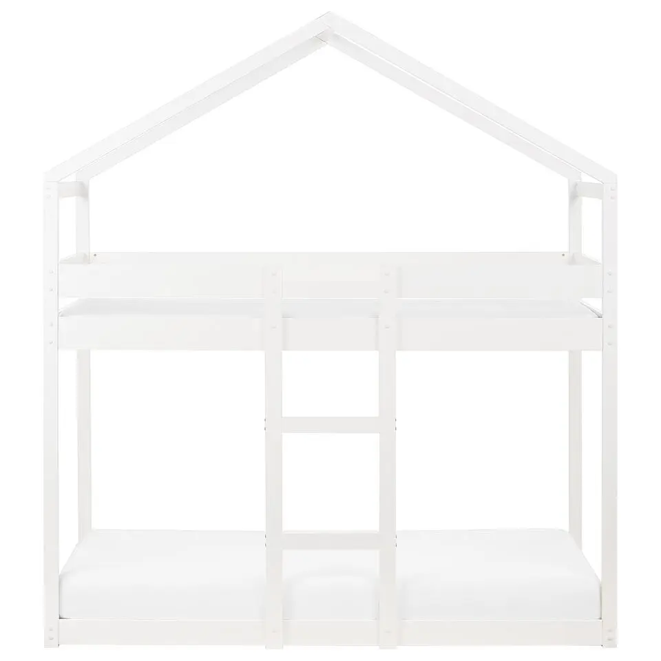 LABATUT - Stapelbed - Wit - 90 x 200 cm - Dennenhout