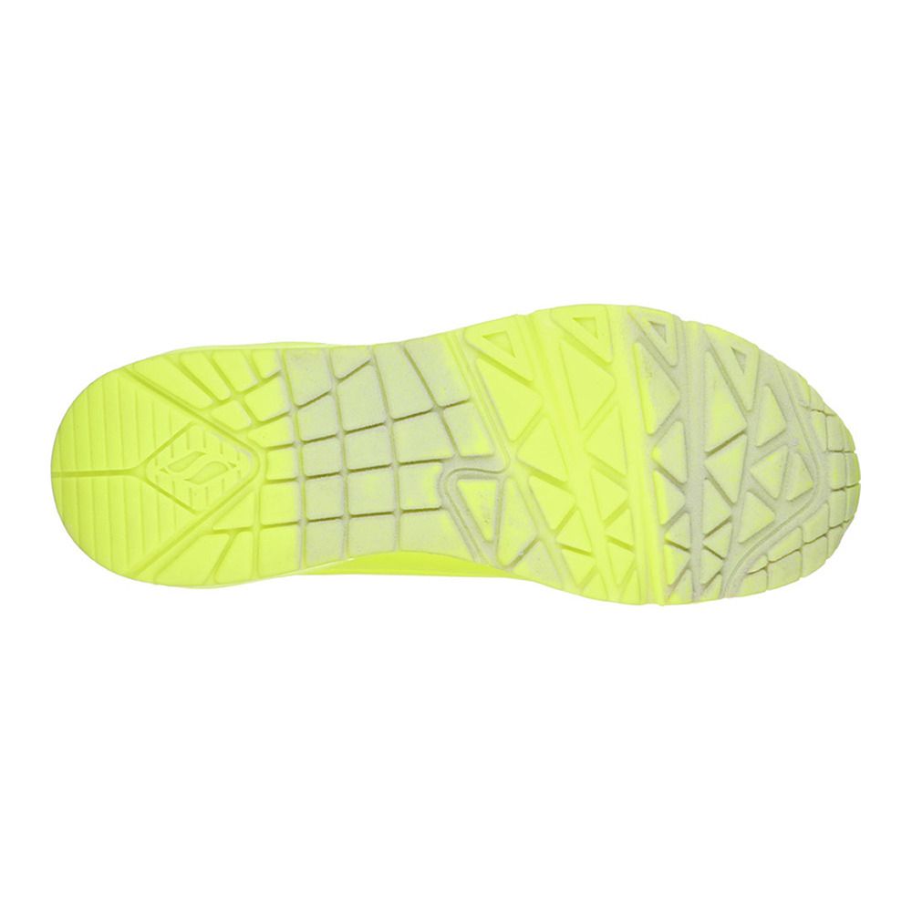 Skechers UNO NIGHT SHADES - Chaussures Femme jaune