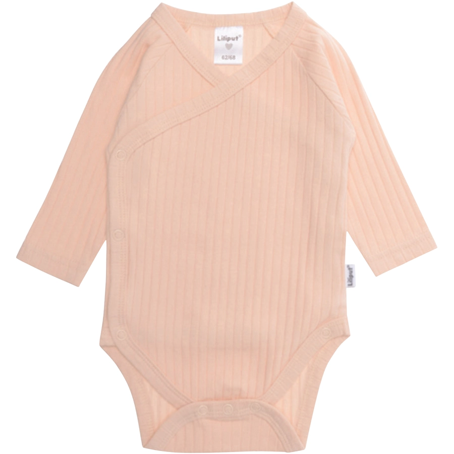 Liliput Wickelbodies weiss-apricot