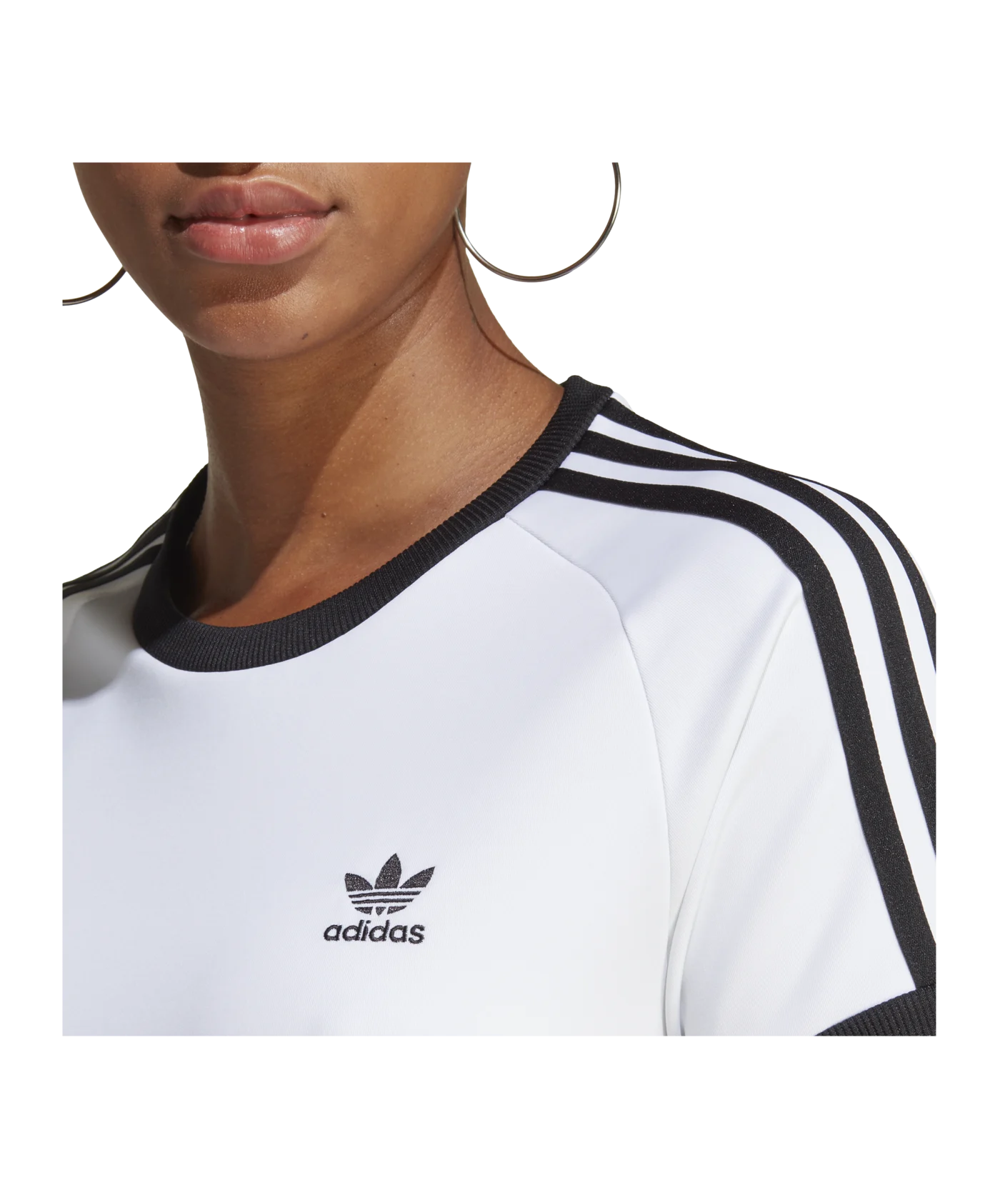 adidas Originals 3S T-Shirt Damen Weiss
