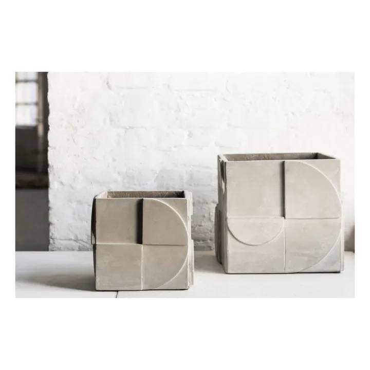 Serax Cache pot Seventies en béton  | Gris