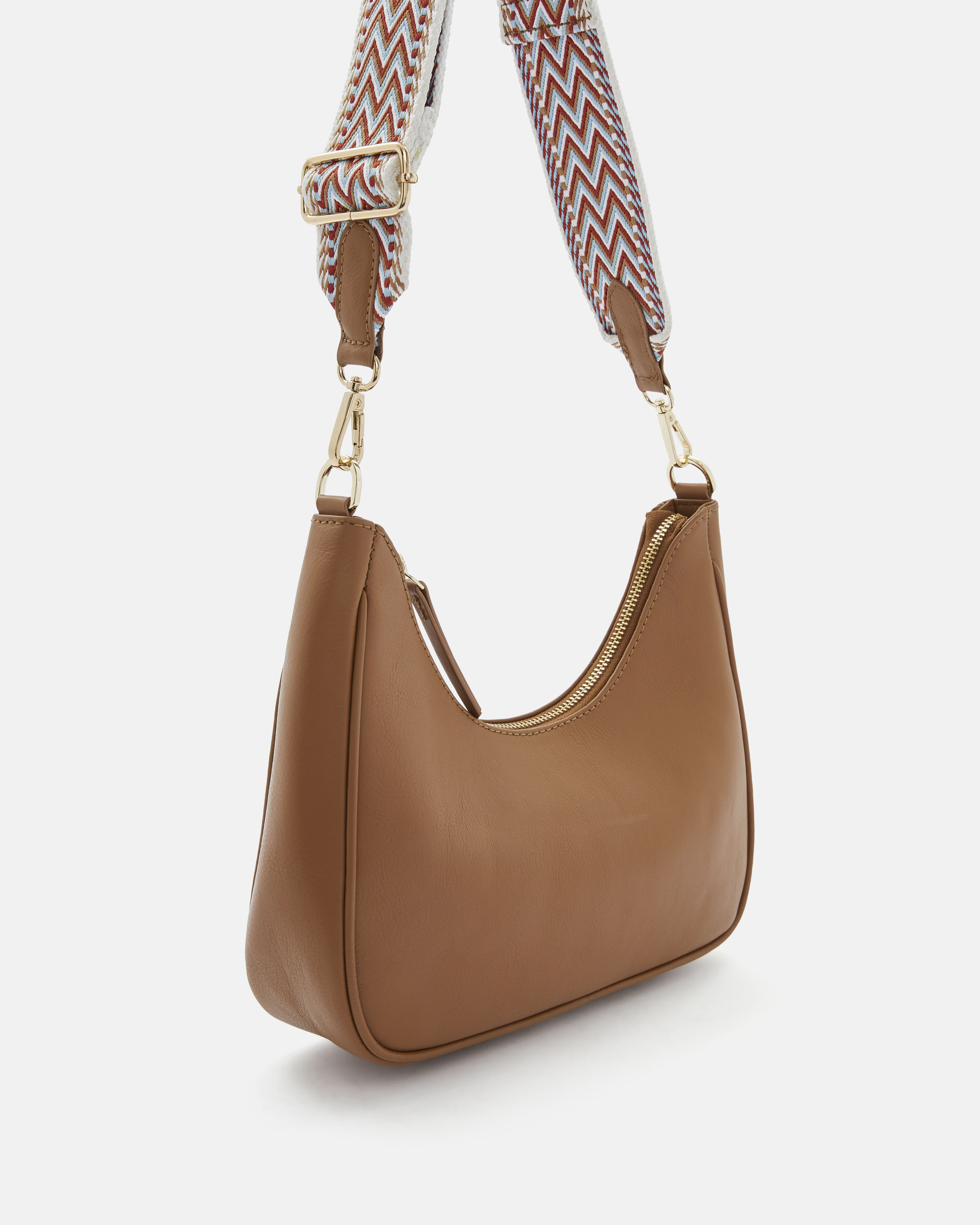 PORTE EPAULE ARIANNE Cognac