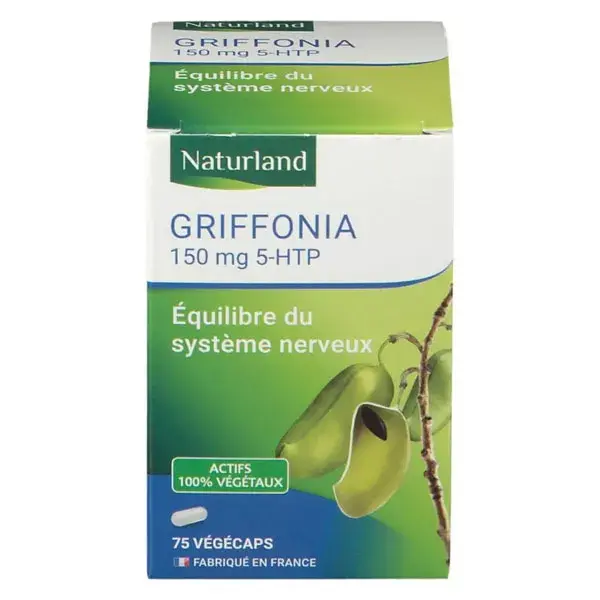 Naturland Griffonia 75 cápsulas vegetais