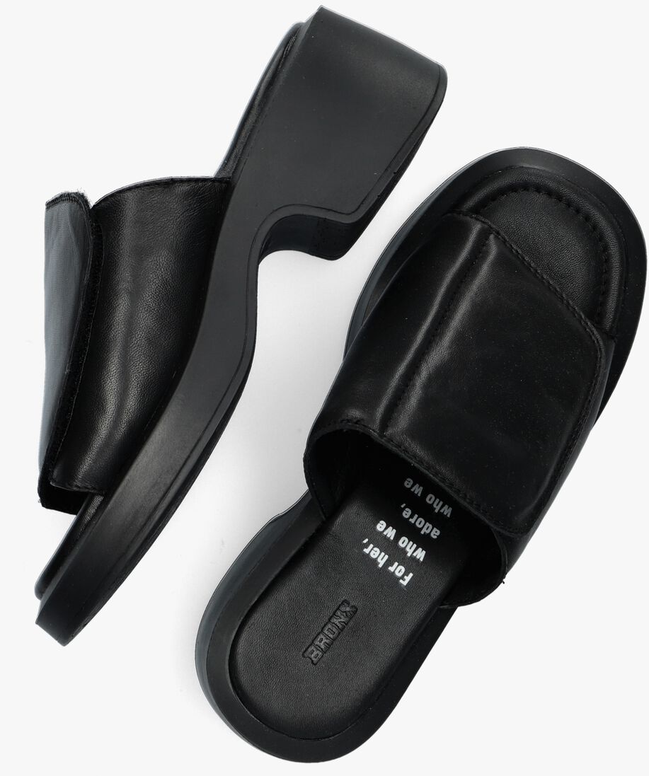 BRONX zwarte bronx muiltjes vita-sandal 84936