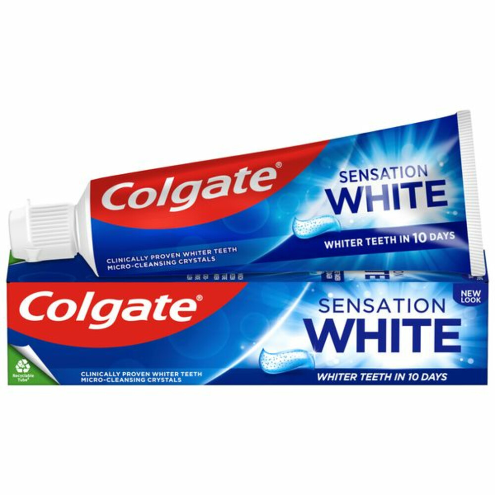 12x Colgate Tandpasta Sensation White75 ml