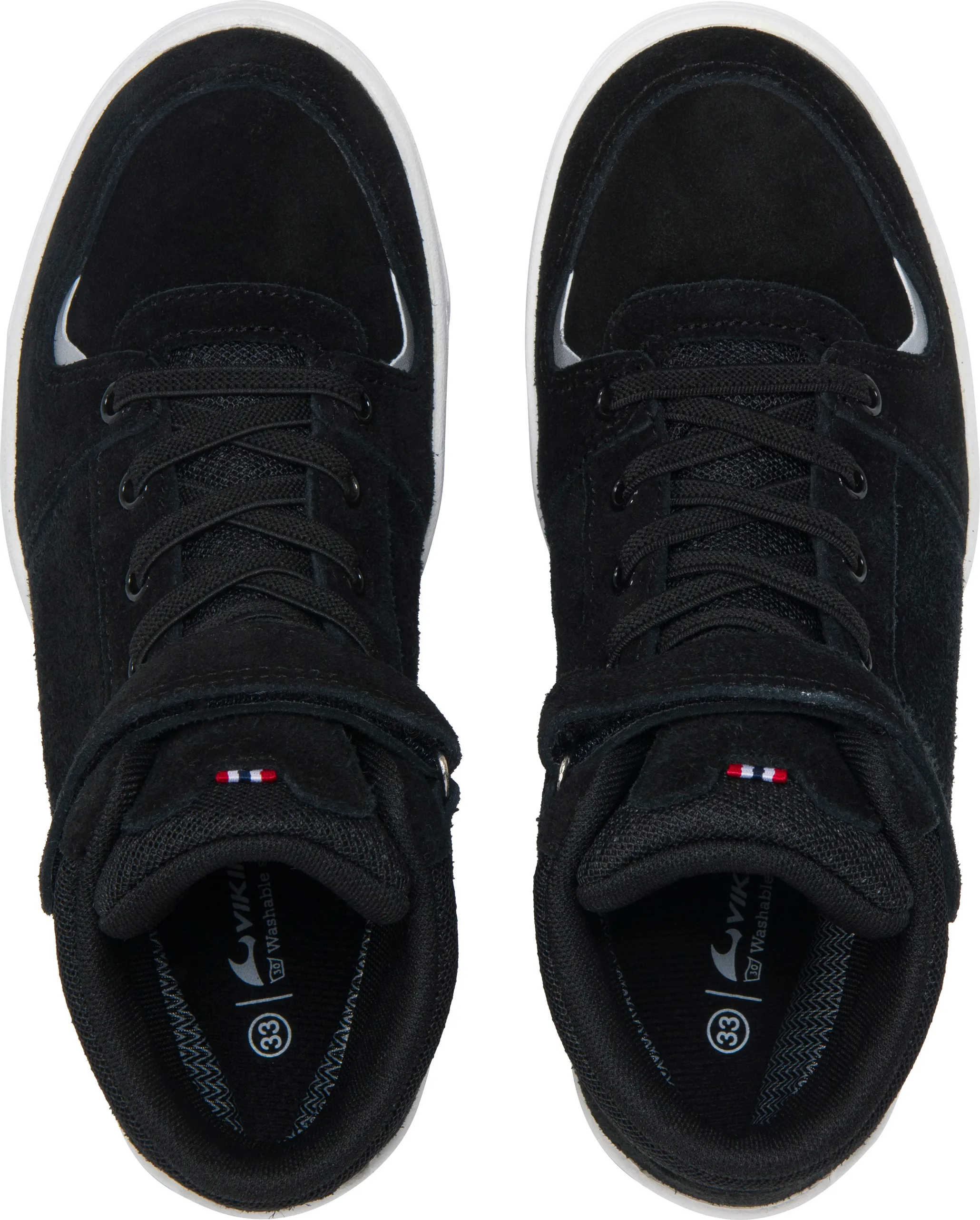 Viking Footwear Juniors' Gabriel Mid Waterproof 1v Black