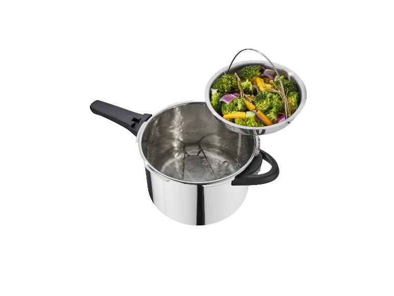 RVS snelkookpan Ø 22 cm