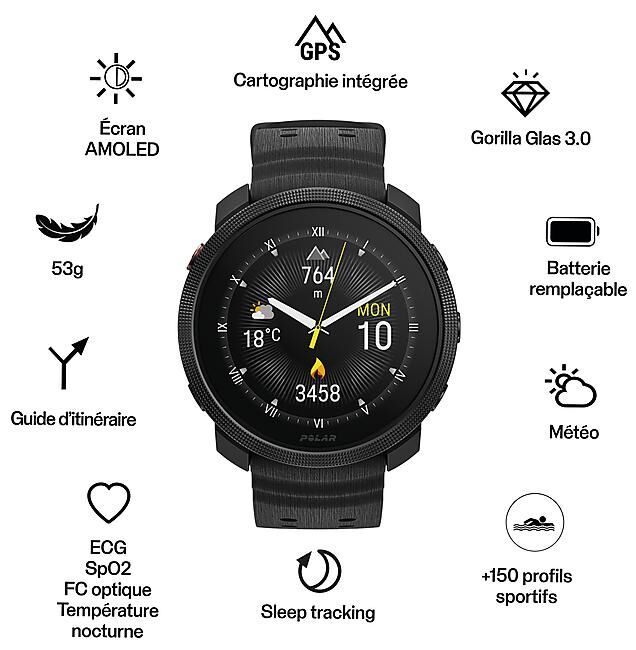 POLAR - MONTRE GPS VANTAGE M3