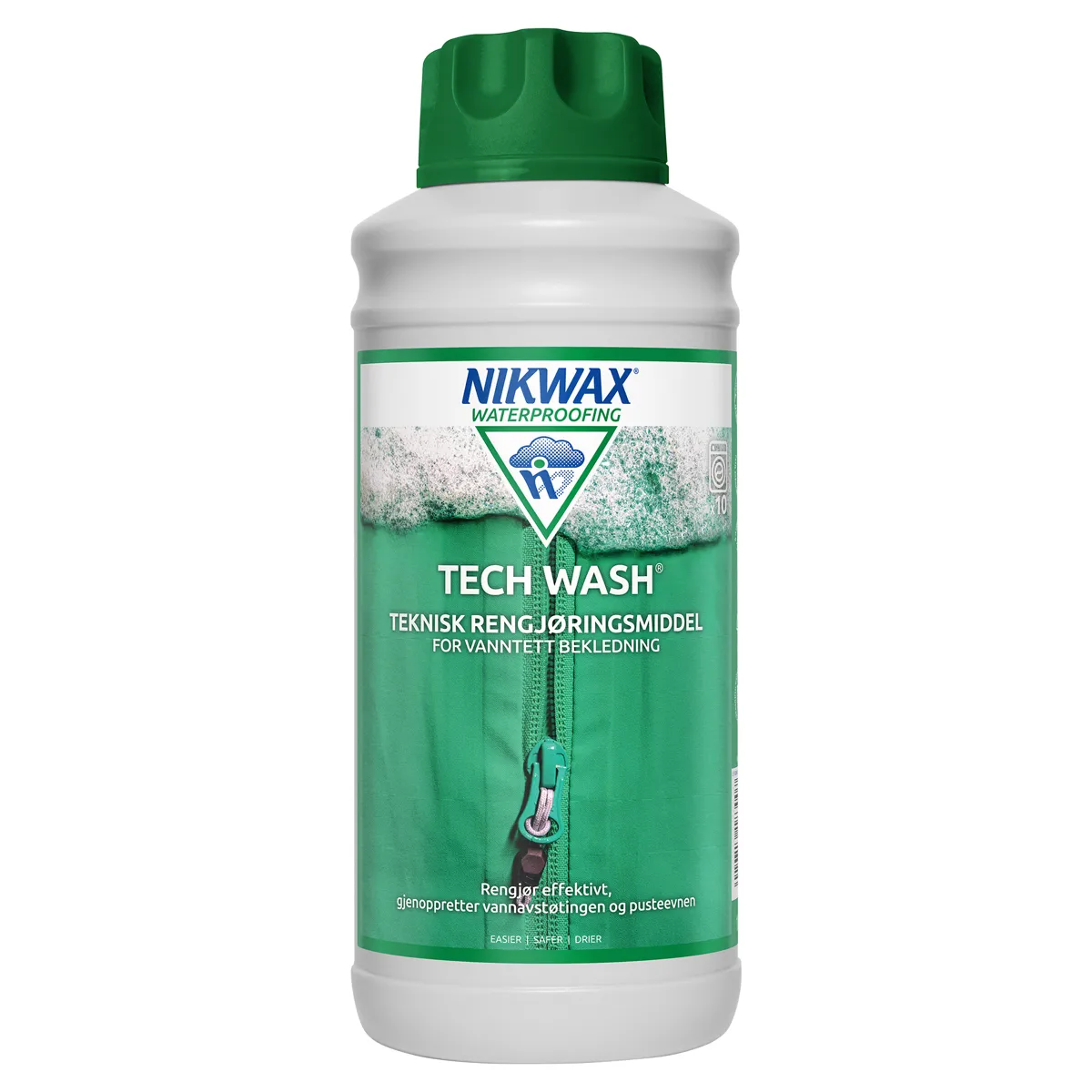 Nikwax Tech Wash 1 liter Classicdesertwhite