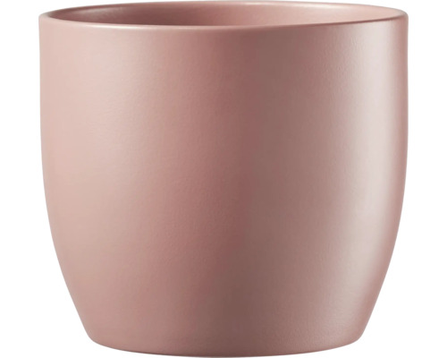 Soendgen Basel Fashion keramische plantenbak, Ø 14 cm, H 13 cm, grenadine